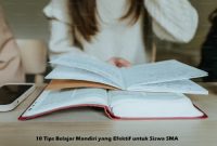 Tips Belajar Mandiri